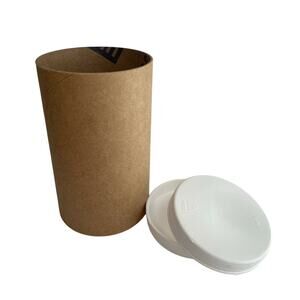 Pack of 50 - Kraft Mailing Tubes with End Caps - 3"x4" - Eco-Friendly